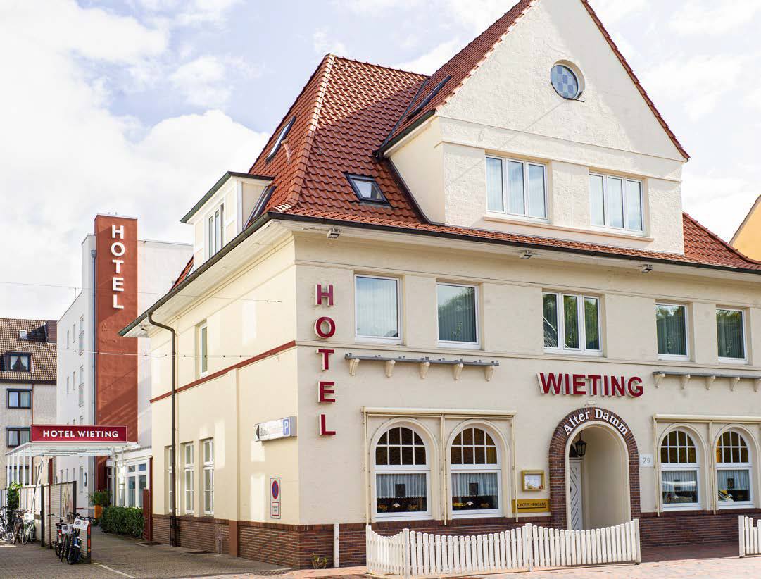 Außenansicht vom Hotel Wieting Außenansicht vom Hotel Wieting