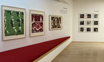 Blick in die aktuelle Hängung der Dauerausstellung Blick in die aktuelle Hängung der Dauerausstellung