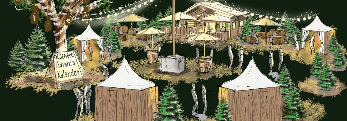 Skandinavisches Weihnachtsdorf Oldenburg