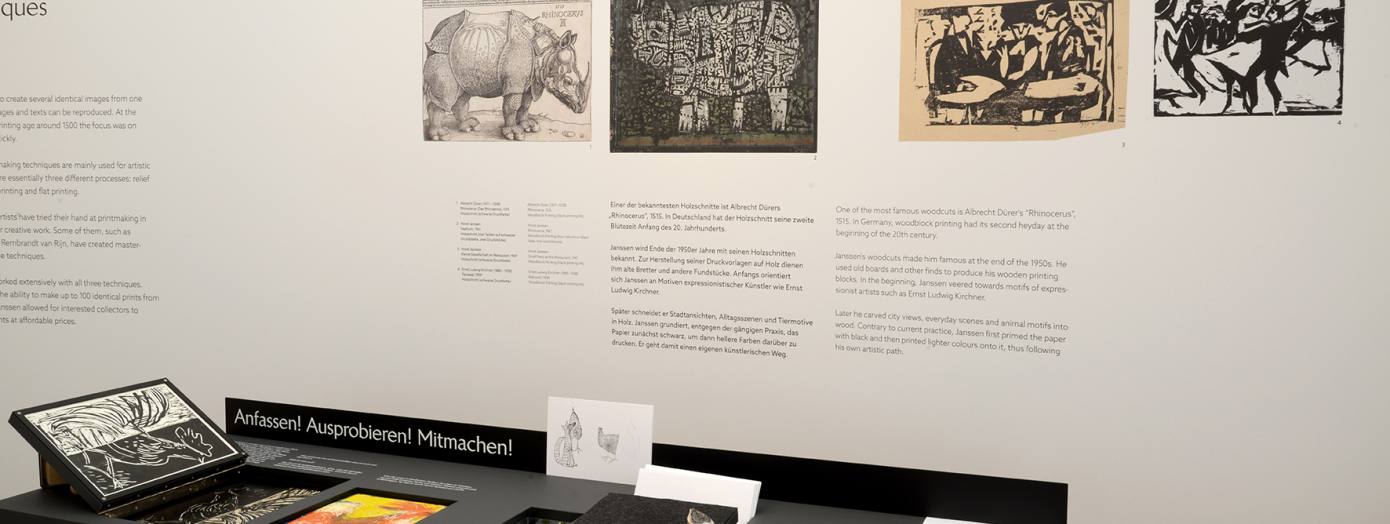 Blick in die Dauerausstellung Blick in die Dauerausstellung