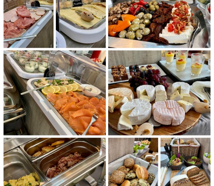 Unser reichhaltiges Frühstücksbuffet Unser reichhaltiges Frühstücksbuffet