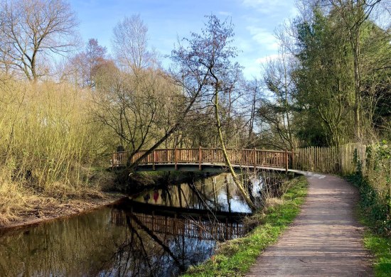 Brücke Haarenniederung Oldenburg Brücke Haarenniederung Oldenburg