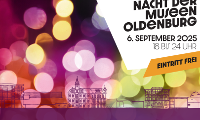 Webbanner Nacht der Museen Oldenburg 2025