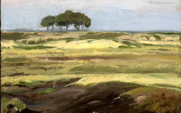 Richard tom Dieck, Alexanderheide, Öl auf Leinen, 1925_Stadtmuseum Oldenburg Richard tom Dieck, Alexanderheide, Öl auf Leinen, 1925_Stadtmuseum Oldenburg