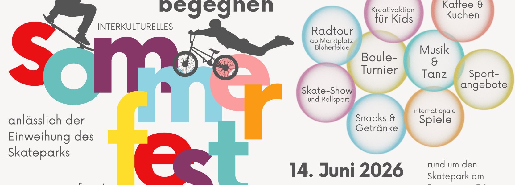 Plakatadaption Sommerfest Bloherfelde Plakatadaption Sommerfest Bloherfelde