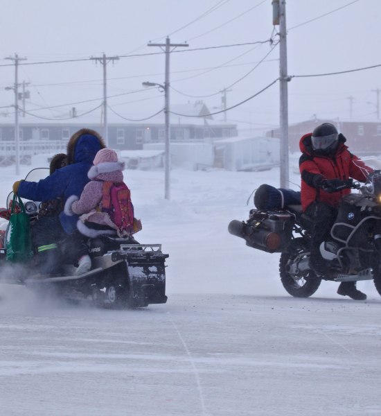 Auf dem Dempster Highway, Kanada