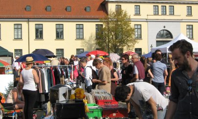 Tr&ouml;deln auf dem Pferdemarkt i.O.