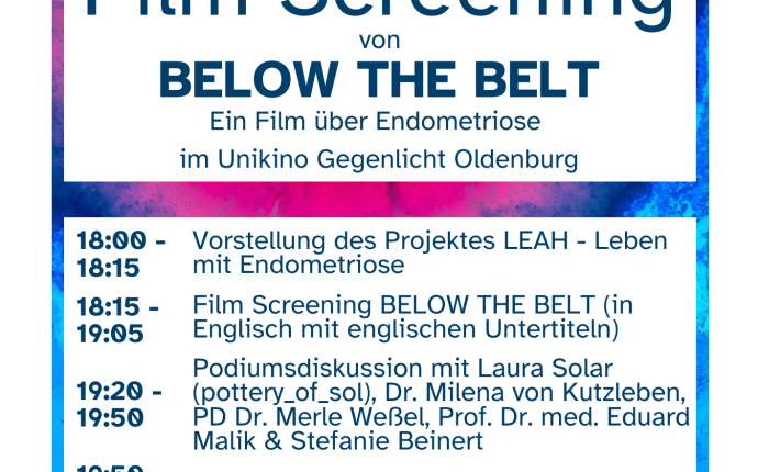 Poster Film Screening Below The Belt