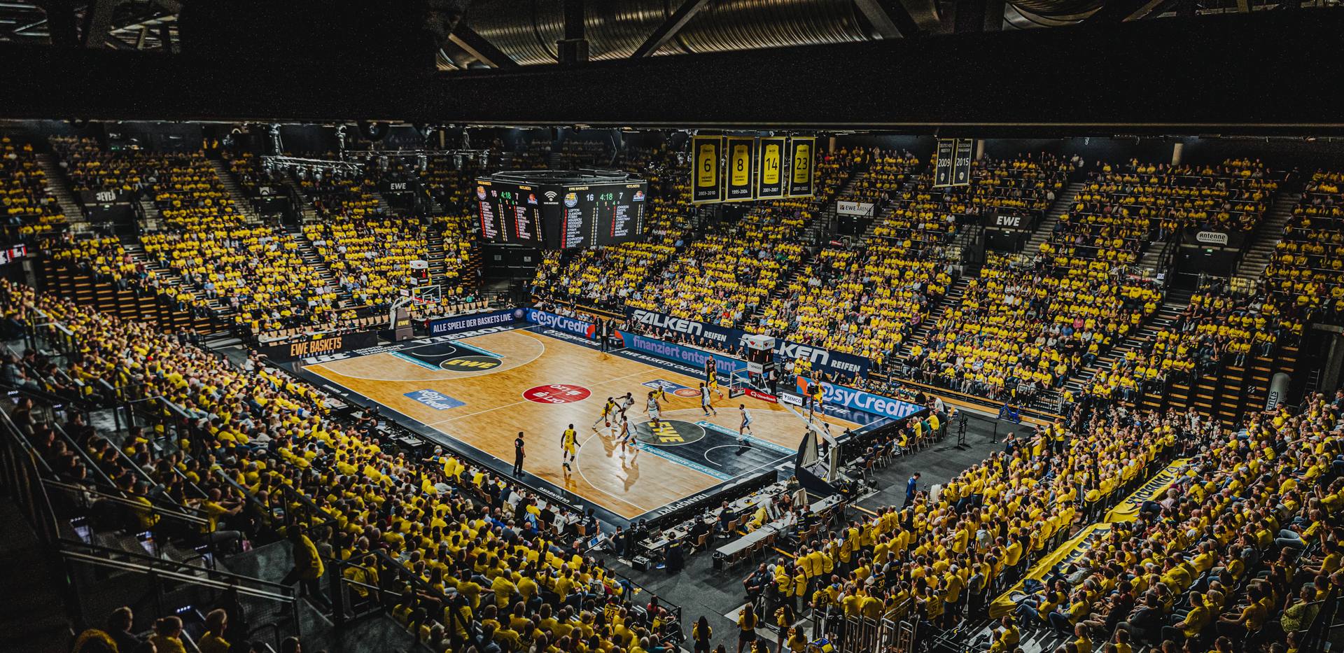 BBL: EWE Baskets Oldenburg - ROSTOCK SEAWOLVES BBL: EWE Baskets Oldenburg - ROSTOCK SEAWOLVES