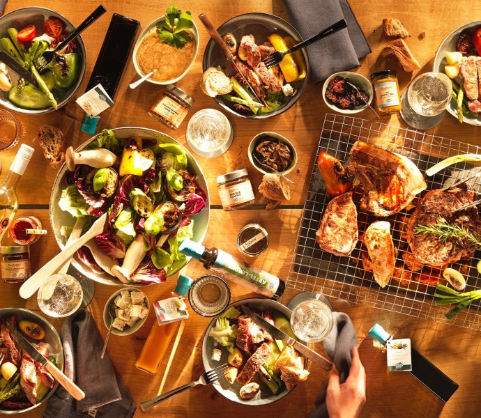 Grillen Tisch vomFass