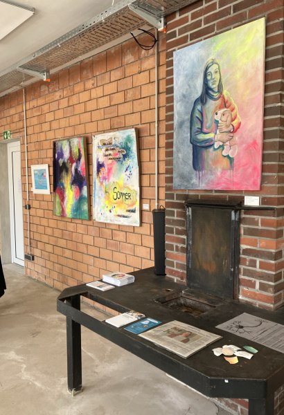 Ausstellung &bdquo;Metamorphosen meiner Trauer&ldquo; in der Schmiede