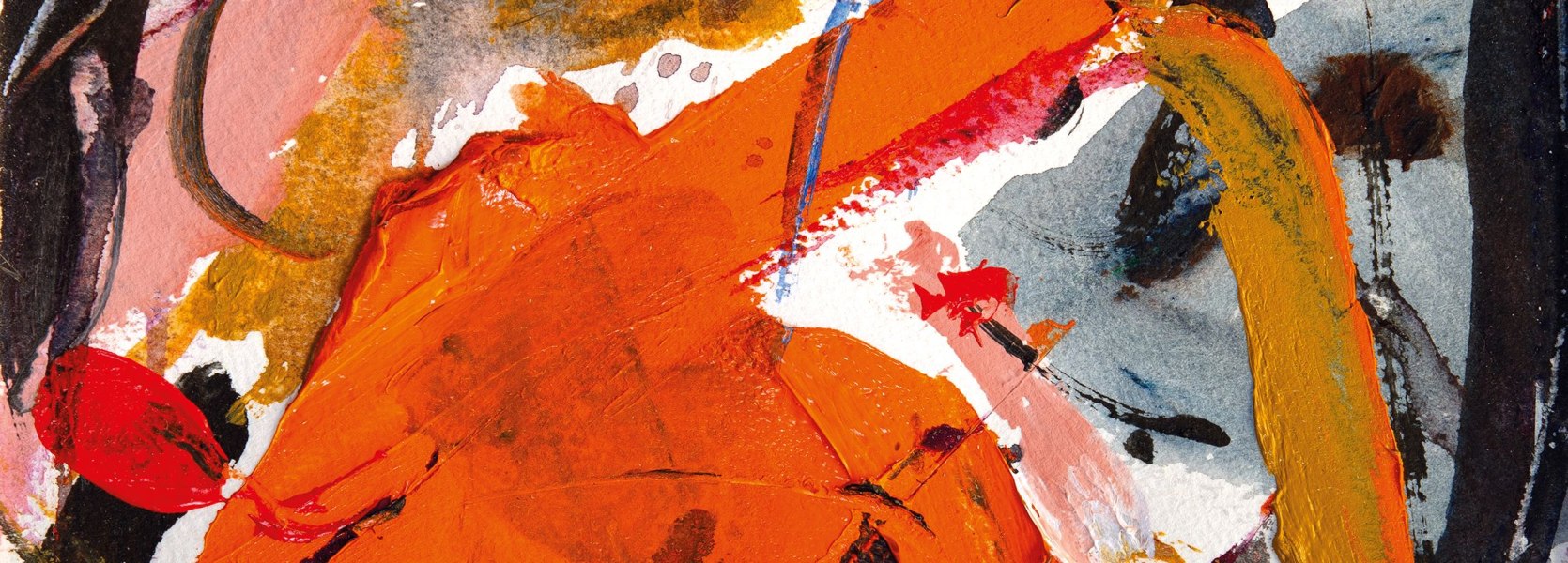 Max Herrmann, Ohne Titel, Acryl auf Papier, 1996