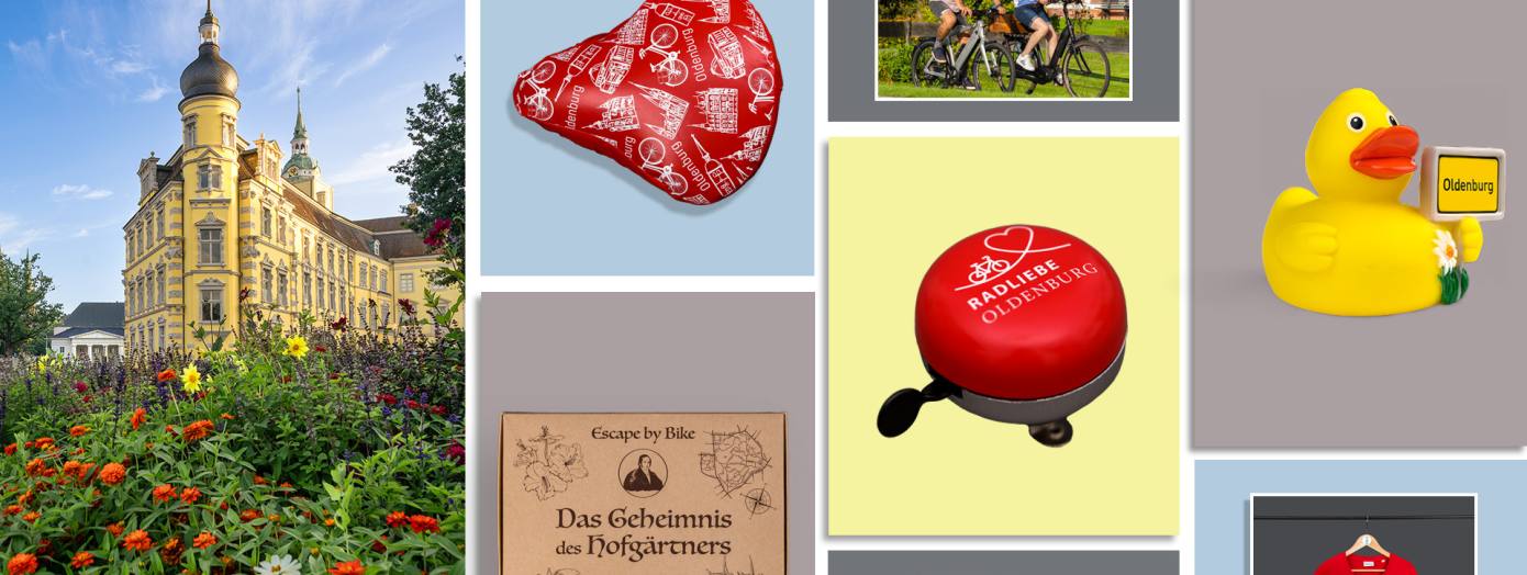 Oldenburg Souvenirs zum Fahrrad