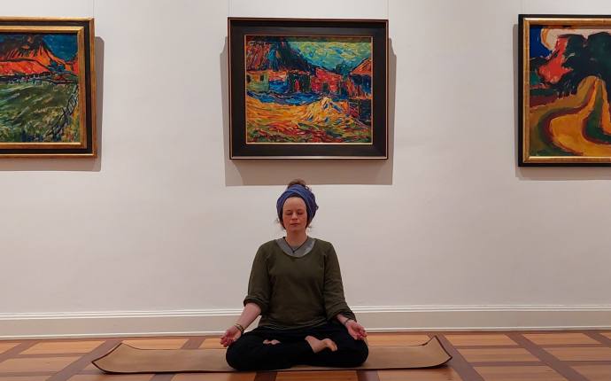 Yoga im Museum Yoga im Museum