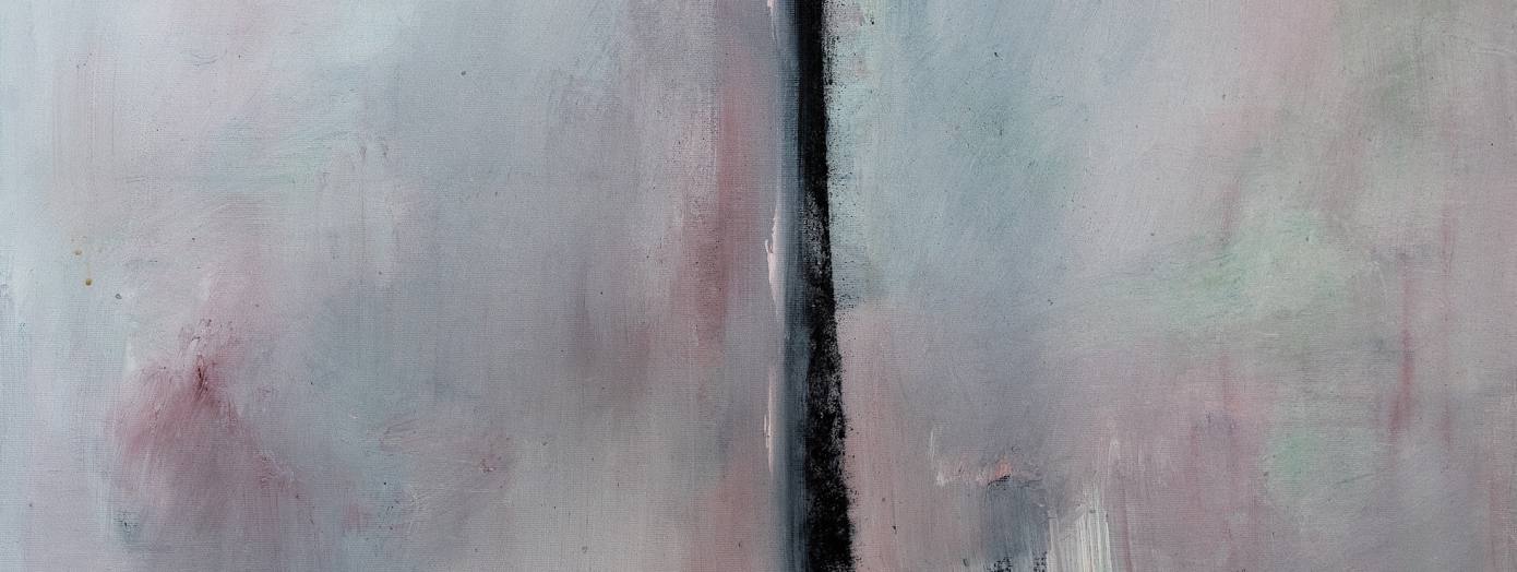 Anna Domke-Thiemann, Messernacht II, Öl auf LW, 100x80cm, 2022