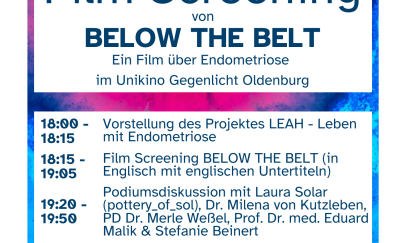 Poster Film Screening Below The Belt