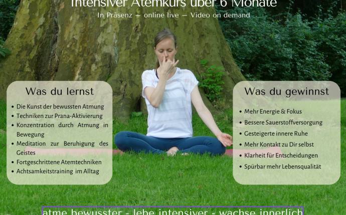 Internsiver Atemkurs über 6 Monate