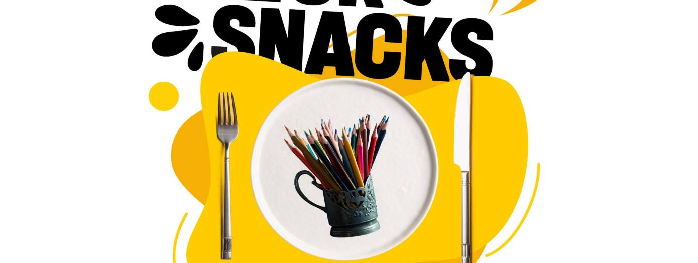 Stiftebecher auf Kultursnack-Teller Stiftebecher auf Kultursnack-Teller