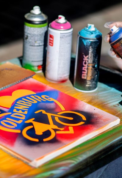 Hallo Fahrrad Graffiti Workshop Hallo Fahrrad Graffiti Workshop