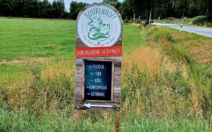 Route um Oldenburg Buurenhoff Route um Oldenburg Buurenhoff