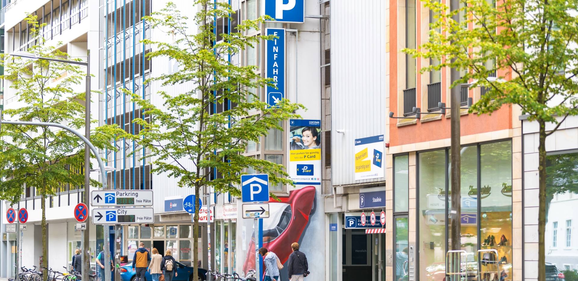 Oldenburg Parkhaus Staulinie