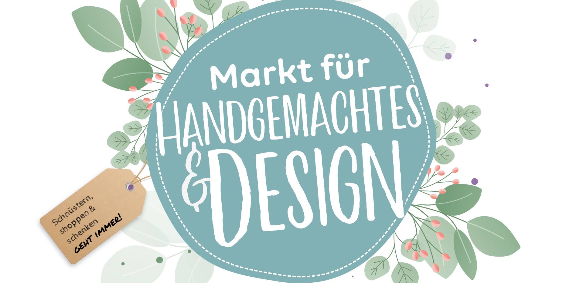 Markt für Handgemachtes & Design - Frühjahr 2026 Markt für Handgemachtes & Design - Frühjahr 2026