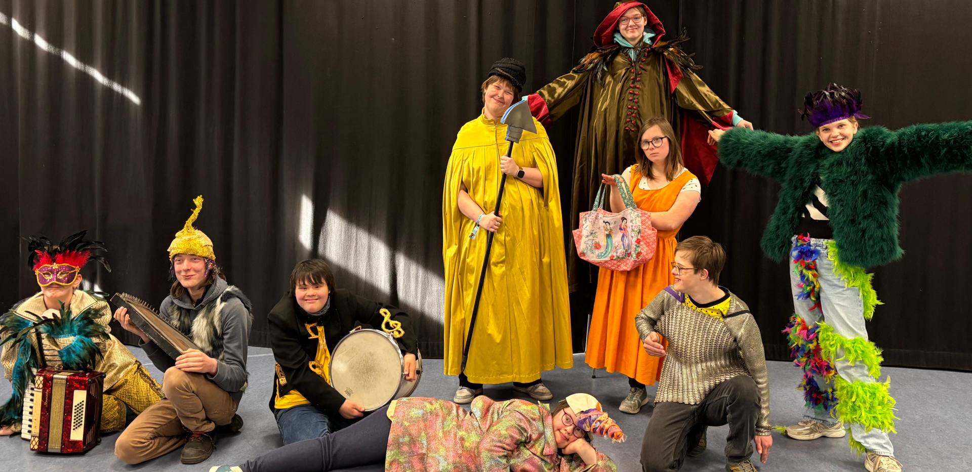 Probe der Kindertheatergruppe