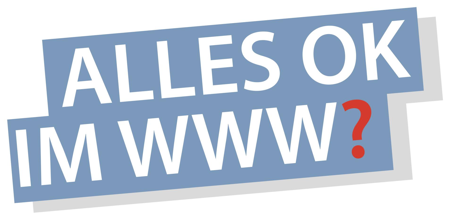 Logo der Onlinereihe "Alles OK im WWW?"