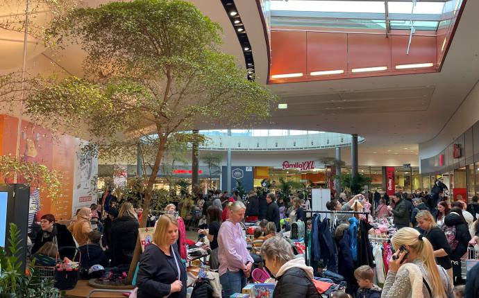 Flohmarkt im Einkaufsland Flohmarkt im Einkaufsland