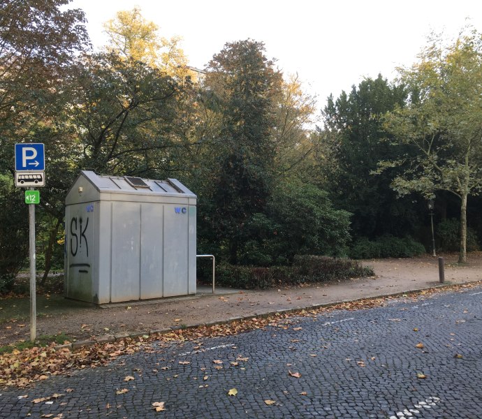 Busparkplatz Oldenburg Cäcilienstraße Toilette