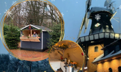 Oldenburger Mühle im Winter