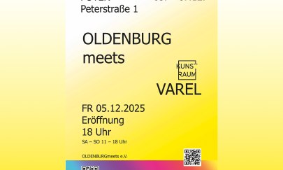 Plakat OLDENBURGmeets e.V.