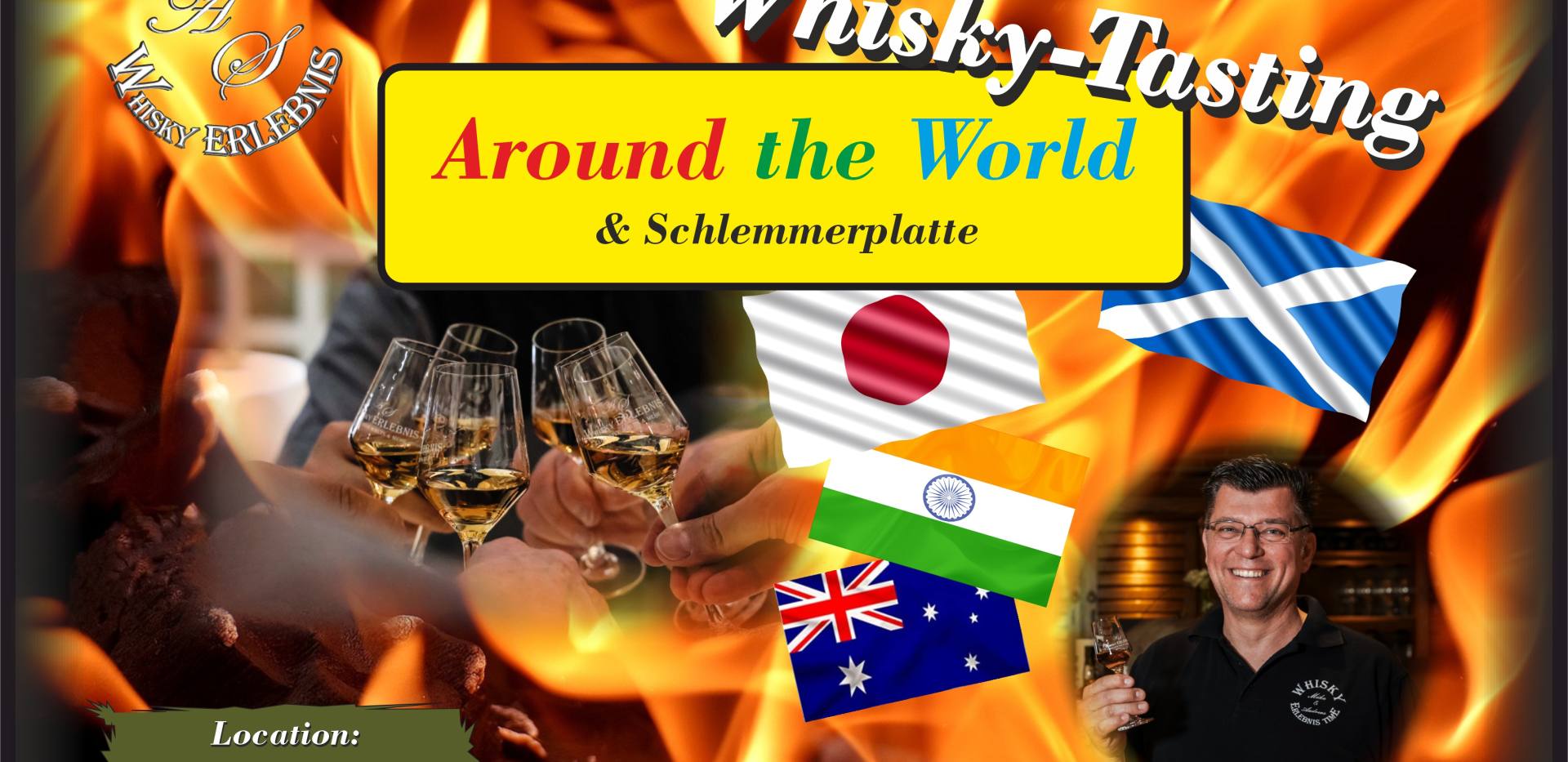Whisky Tasting Event "Around the World & Schlemmerplatte" Sa 23.01.2027 - B&uuml;mmersteder Krug!