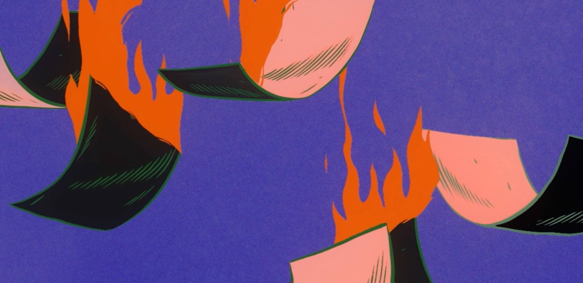 Alice Saey, Rain, Filmstill, 2D-Animation, Filmloop, 2021 Alice Saey, Rain, Filmstill, 2D-Animation, Filmloop, 2021
