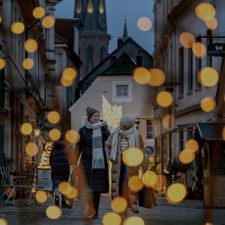 Shopping Weihnachten Quadrat