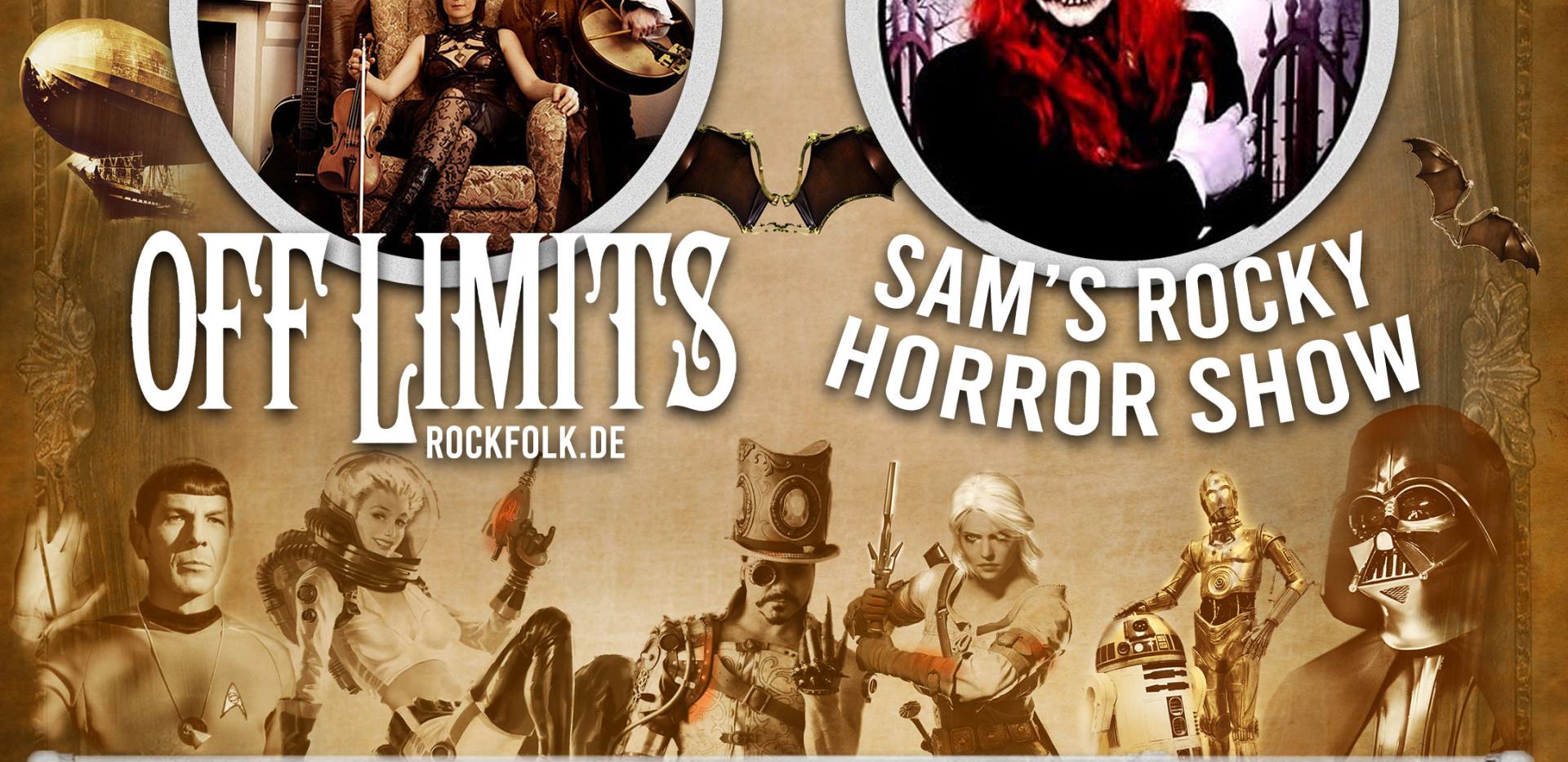 Steampunk Halloween Plakat. Quelle: Off Limits