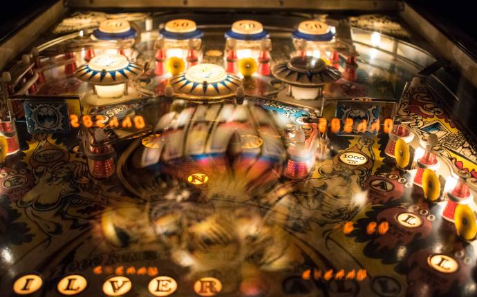 Flipper Spielfeld Flipper Spielfeld