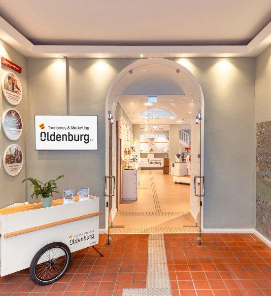 Eingangsbereich Touristinfo Oldenburg Eingangsbereich Touristinfo Oldenburg