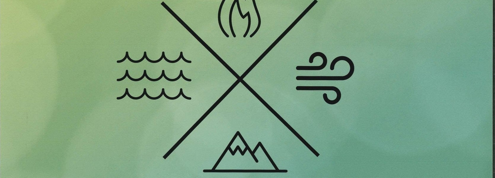 Plakat zum Konzert "Die 4 Elemente"