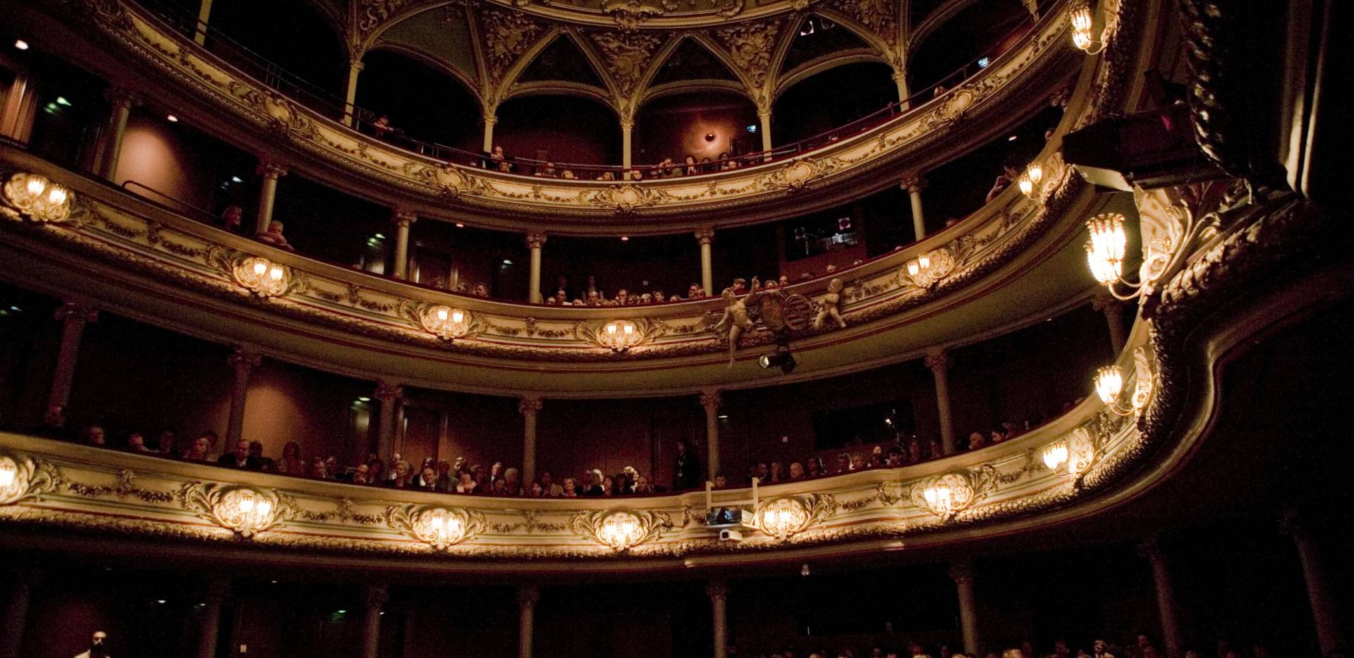 Staatstheater Oldenburg Großes Haus Blick in das Große Haus des Oldenburgischen Staatstheatters