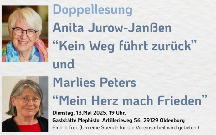 Leseforum Oldenburg - Doppellesung Leseforum Oldenburg - Doppellesung