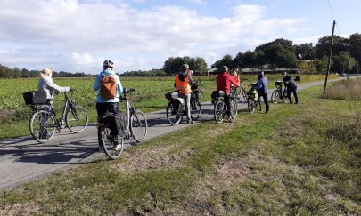 Eine Radtour des inForums mit der Haaren-Wasseracht f&uuml;hrt entlang der S&uuml;db&auml;ke bis zur Ofenerdieker B&auml;ke und informiert zum Wassermanagement. Foto: privat