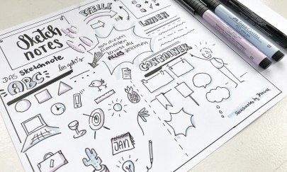 So sehen Sketchnotes aus