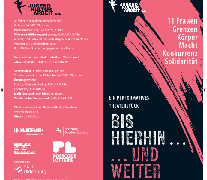 Flyer mit allen Informationen Flyer mit allen Informationen