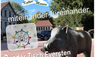 Plakat &bdquo;Runder Tisch f&uuml;r Eversten&ldquo;. Quelle: Harry Vogel