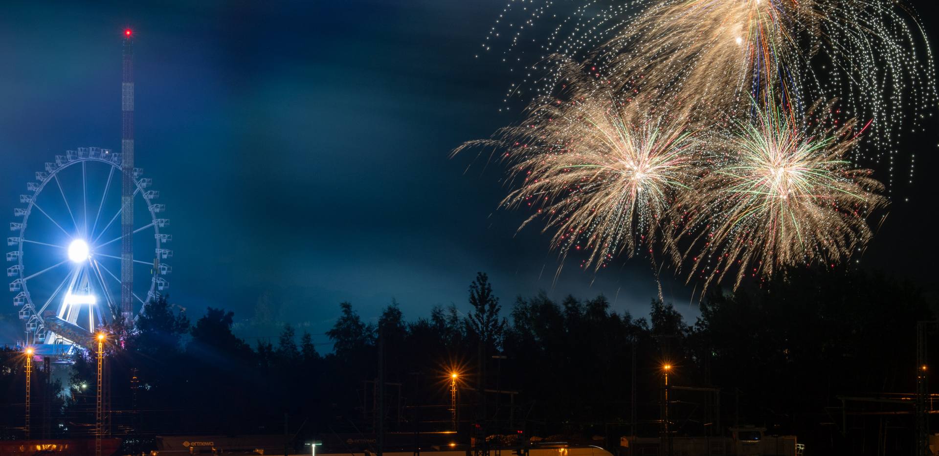 Feuerwerk beim Kramermarkt 2025. Foto: Sascha Stüber Feuerwerk beim Kramermarkt 2025. Foto: Sascha Stüber