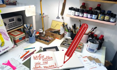 AUSSTELLUNG: NOTIZEN F&Uuml;R MORGEN