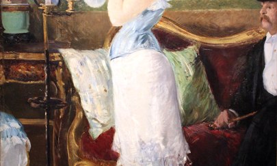 Gem&auml;lde &bdquo;Nana&ldquo; vom Edouard Manet.