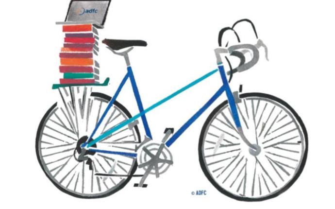 Radfahren nach einem Unitag Radfahren nach einem Unitag