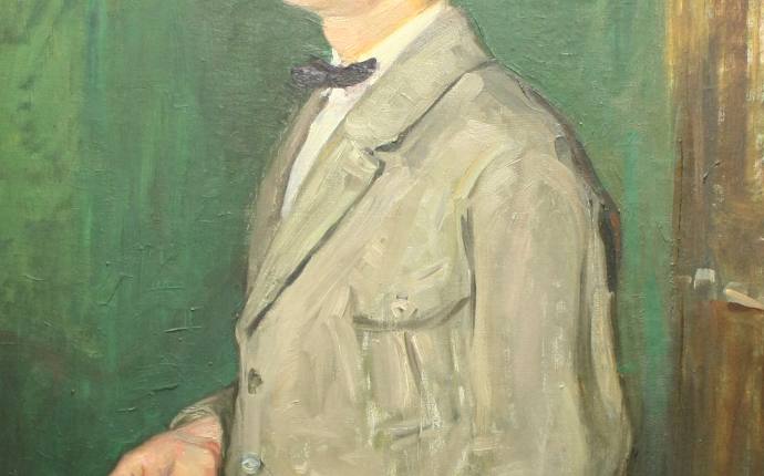 Marie Stein-Ranke_Porträt Andreas Ranke_Stadtmuseum Oldenburg Marie Stein-Ranke_Porträt Andreas Ranke_Stadtmuseum Oldenburg
